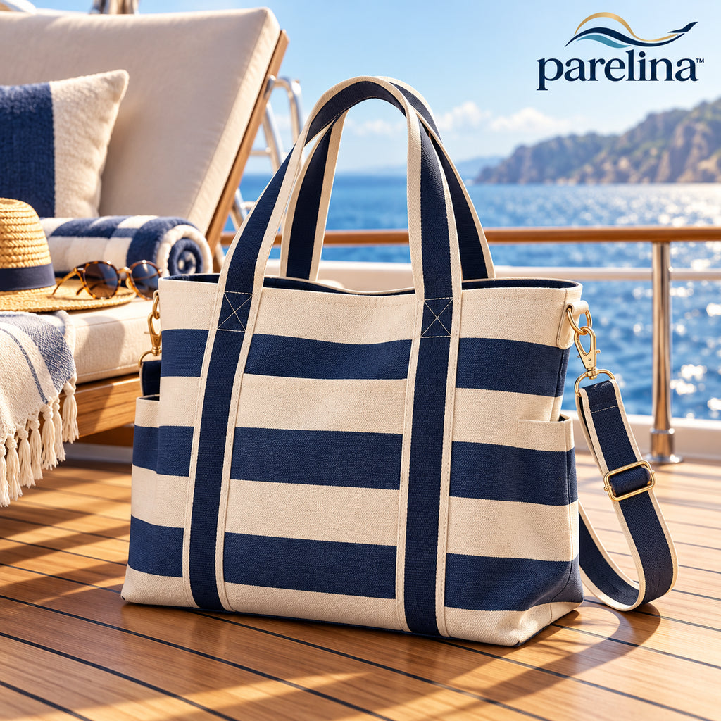 parelina™ Riviera Cruise Deck Tote — featured lifestyle image