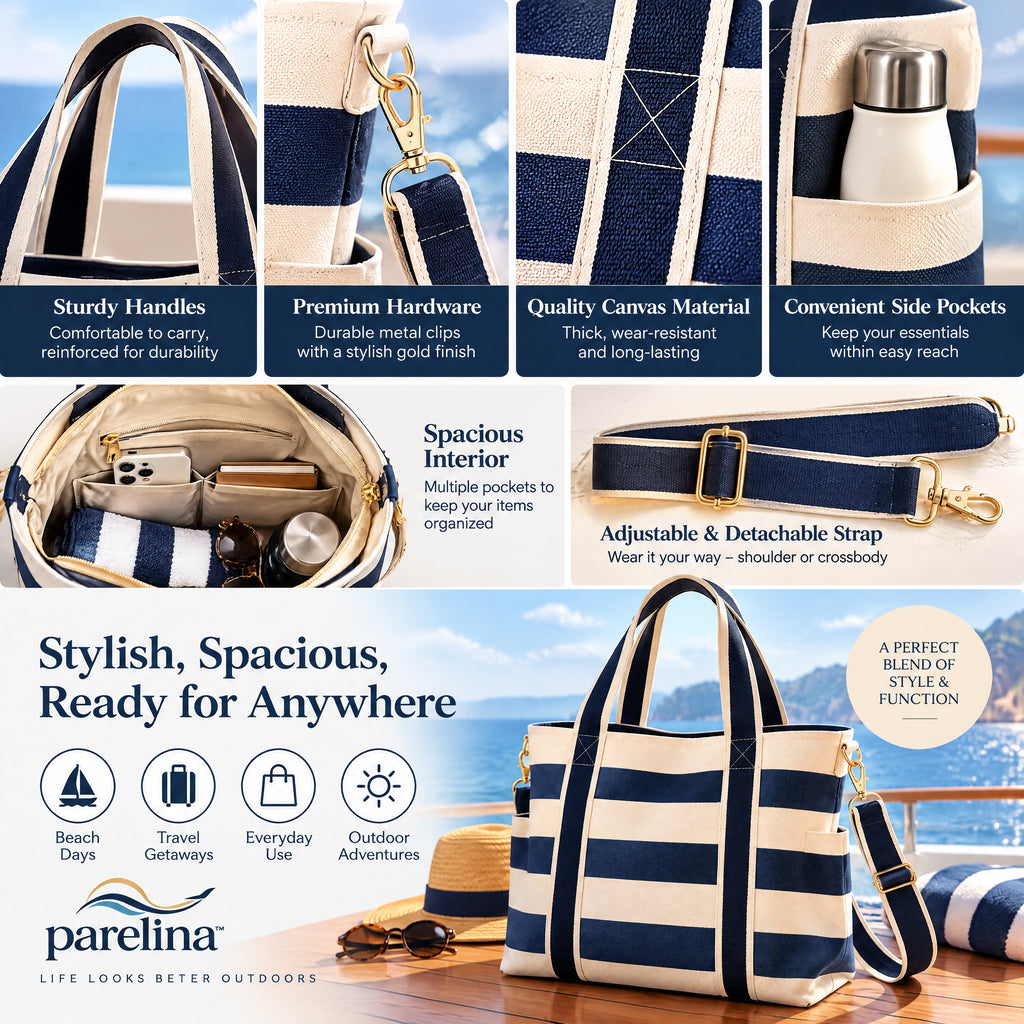 parelina™ Riviera Cruise Deck Tote — image 3
