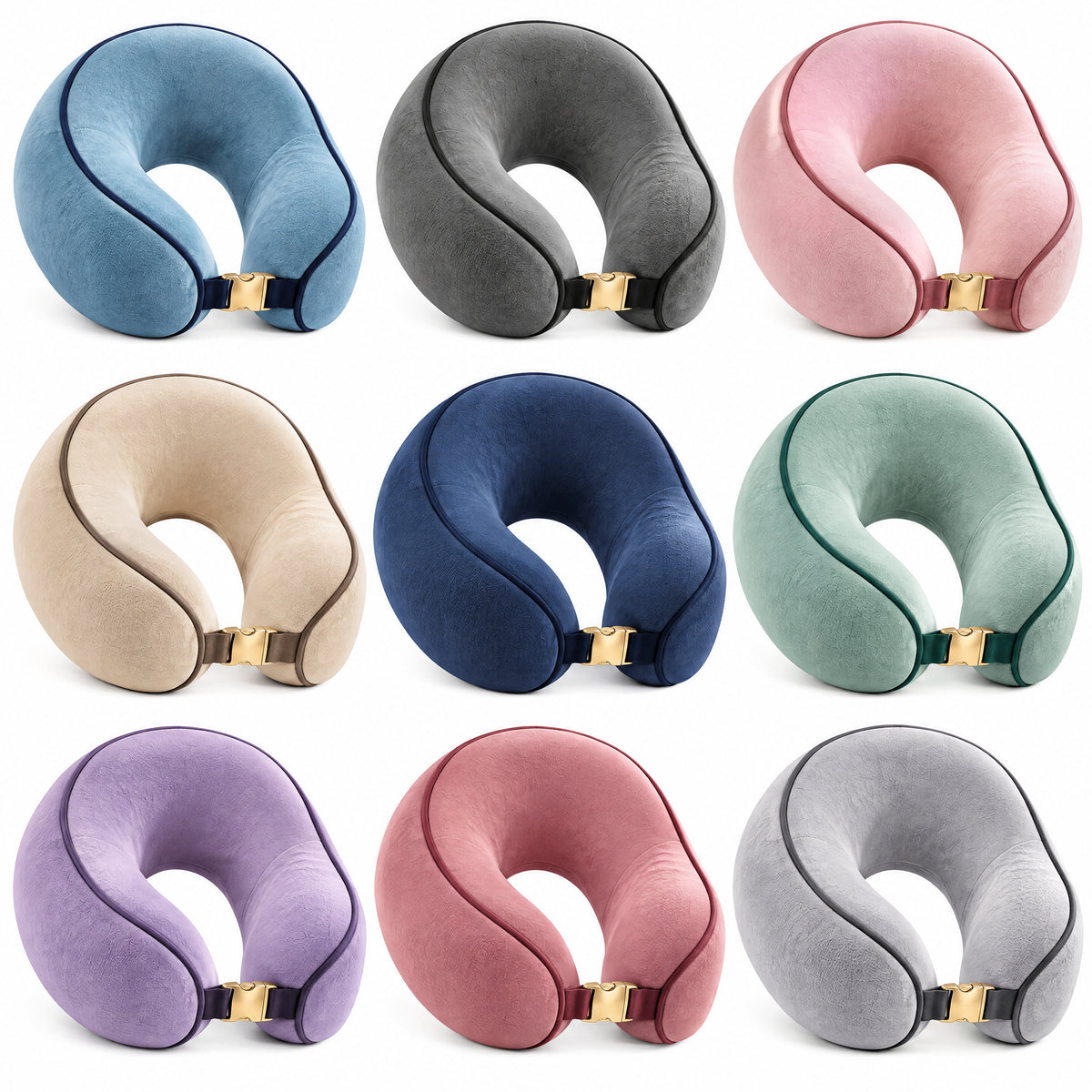 parelina™ CloudRest Memory Foam Neck Pillow — image 4