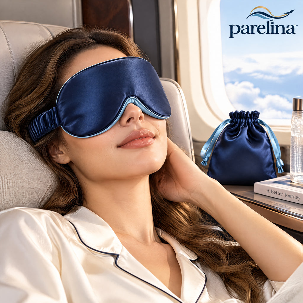 parelina™ Midnight Silk Contour Sleep Mask — image 2