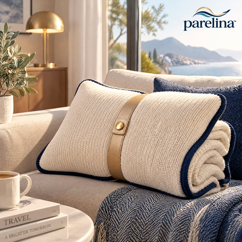 parelina™ CabinSoft Travel Blanket & Pillow — image 3