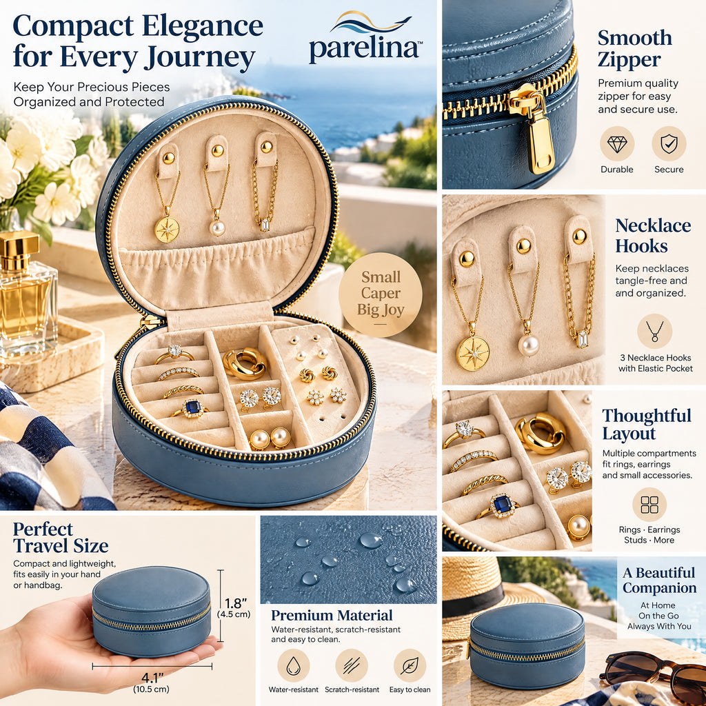 parelina™ Riviera Travel Jewelry Case — image 4